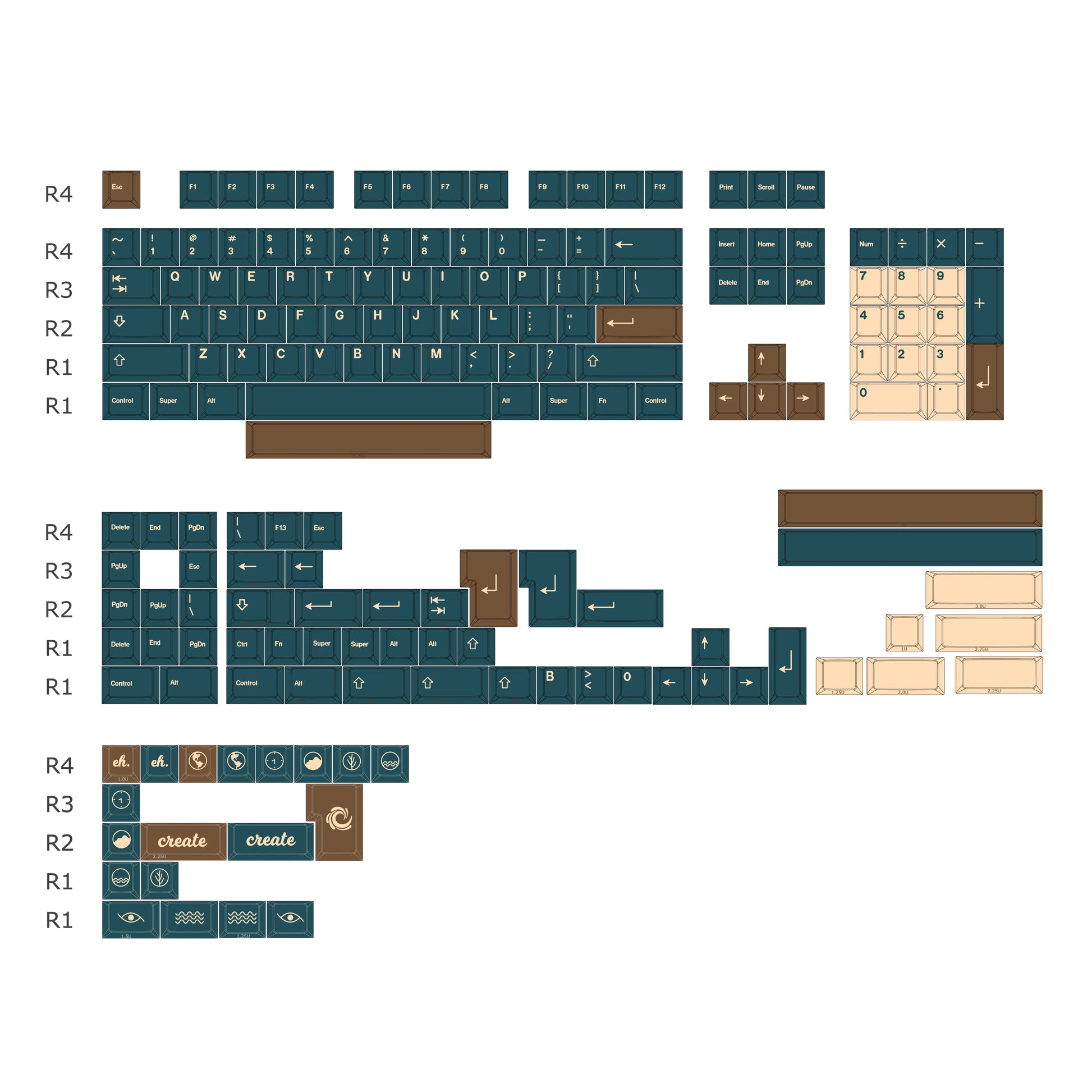 GMK Earth Tones 1